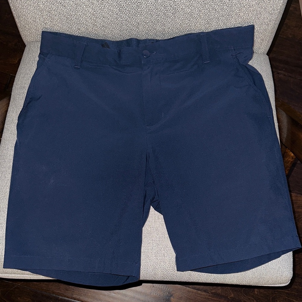 adidas Men's Navy Blue Golf Shorts